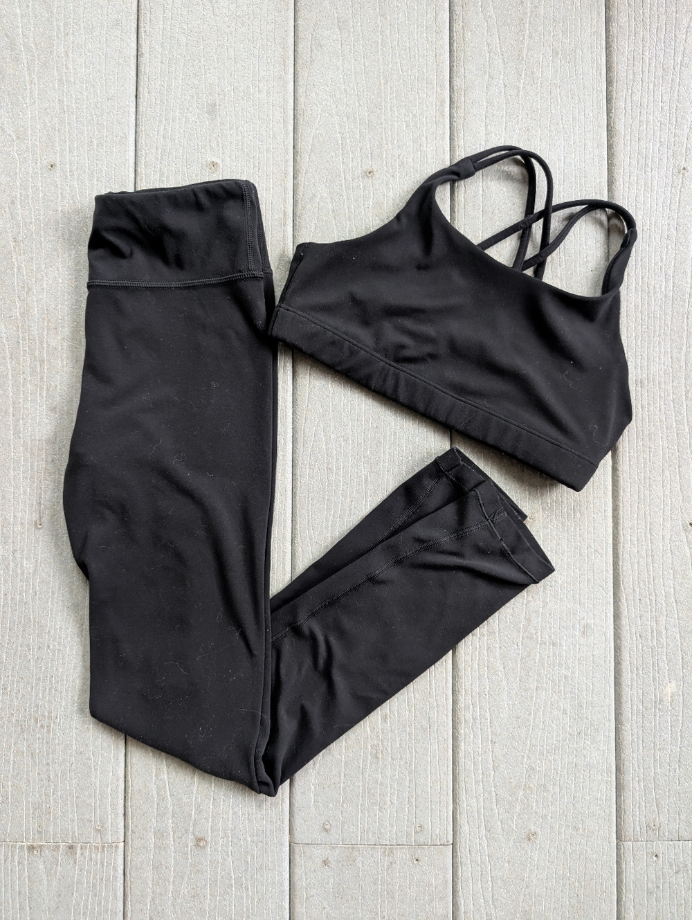 Athleta Set Leggings Sports Bra